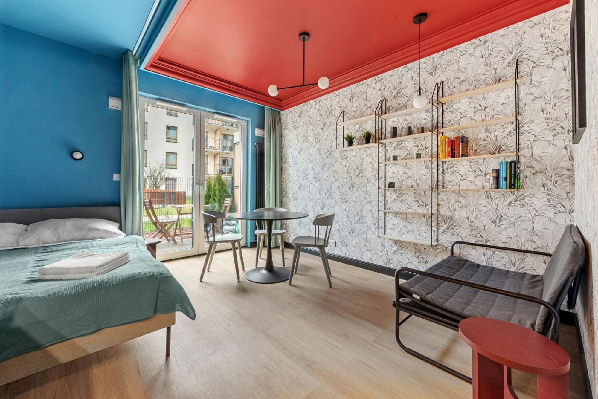 Colorful Apt Close To The Center Great Location Appartement Warschau