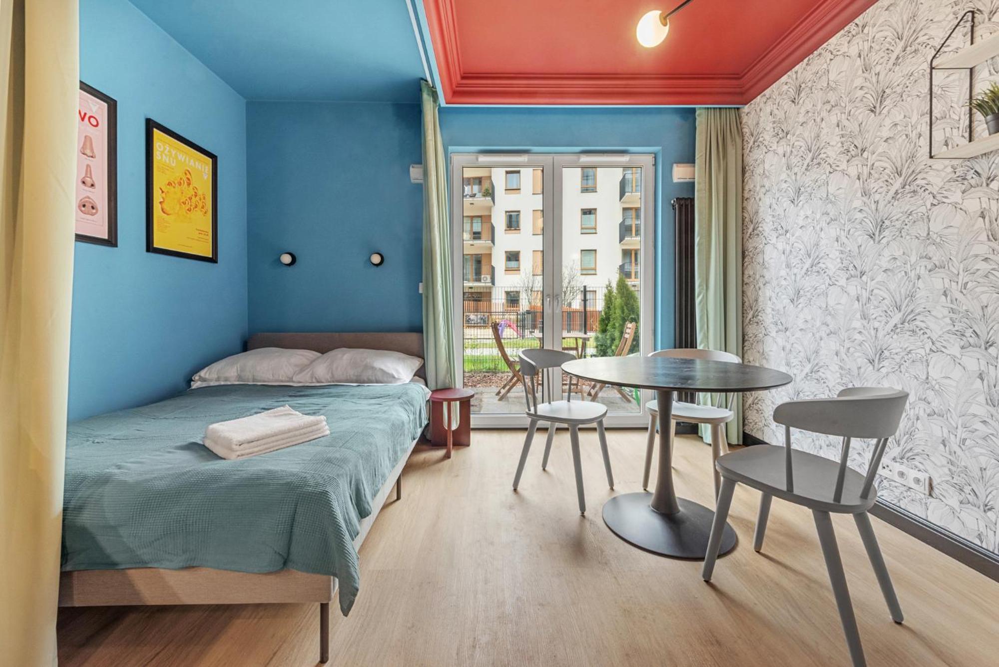 Appartement Colorful Apt Close To The Center Great Location Warschau