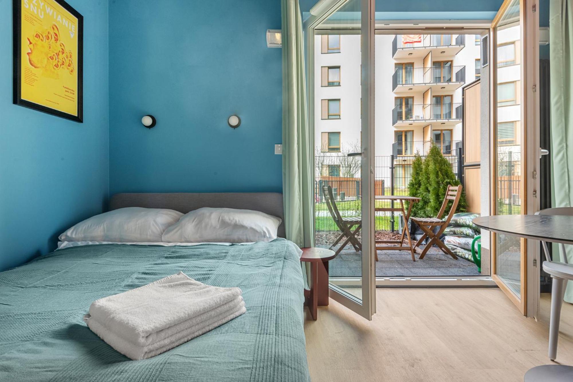 Colorful Apt Close To The Center Great Location Warschau